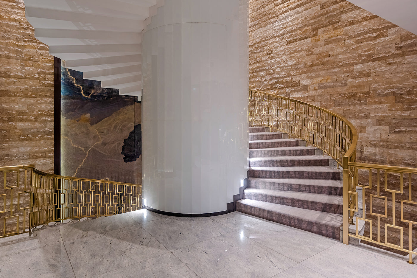 Csigalépcső a Hilton Budapestben #4154