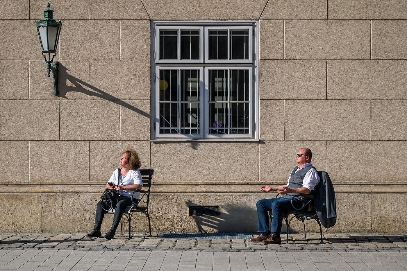 Sunbathing in the Museum Garden #4164