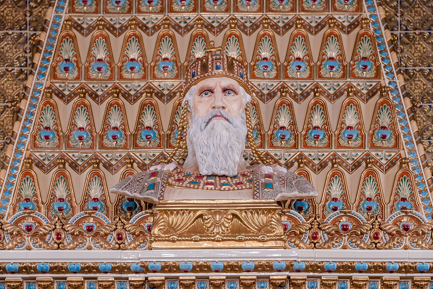 Detail of St. Stephen's Hall #4208