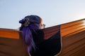 Relaxing in a hammock on Nehru Beach #4218