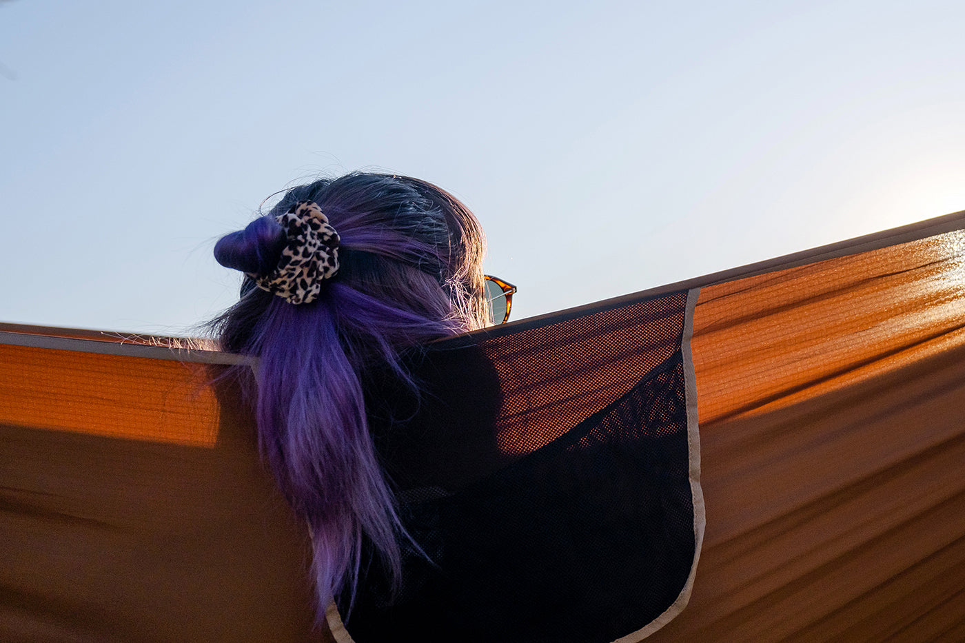 Relaxing in a hammock on Nehru Beach #4218