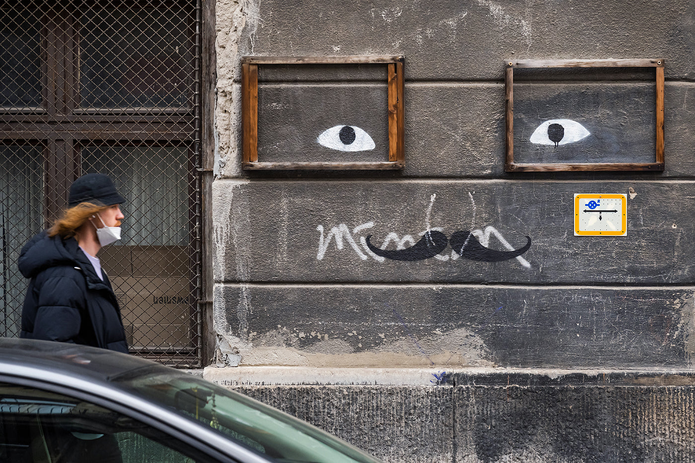 Street art on Szív Street #4267