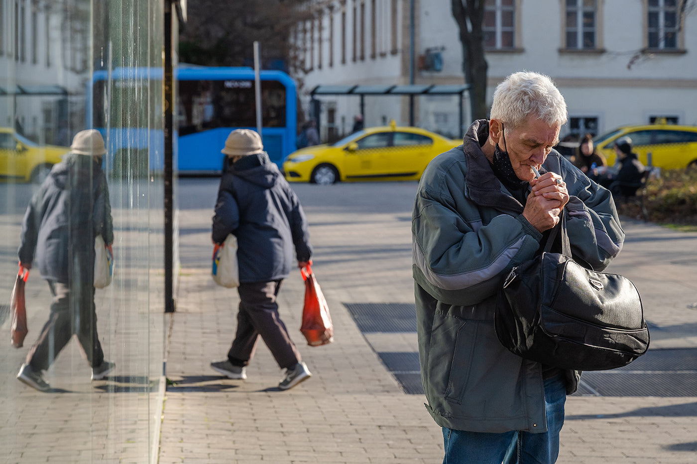 Batthyány Square life scene #4340