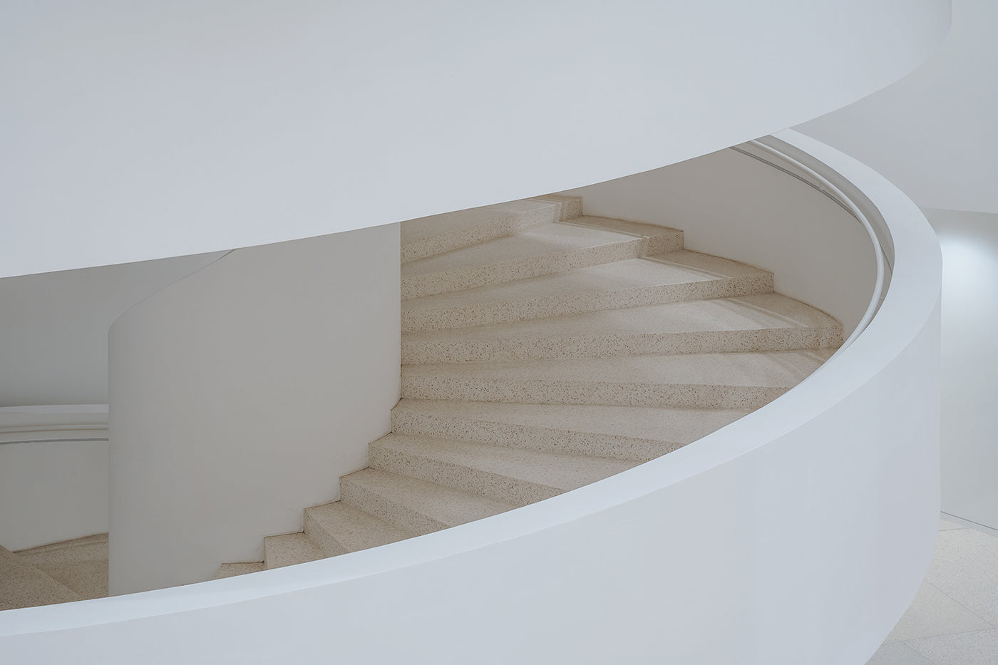Spiral staircase in the Hungarian Music House #4450