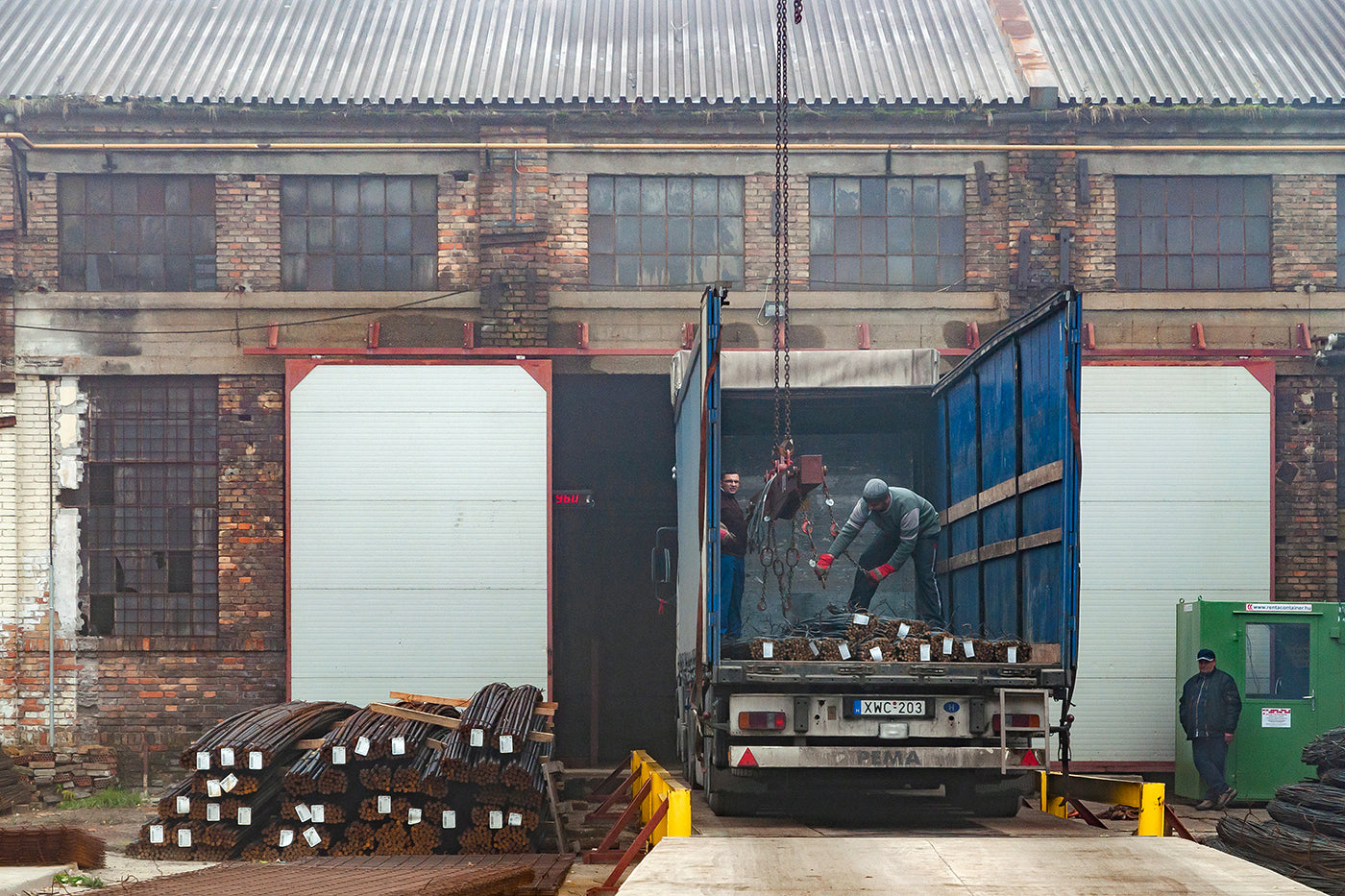 Workers at the Csepel Works #4510