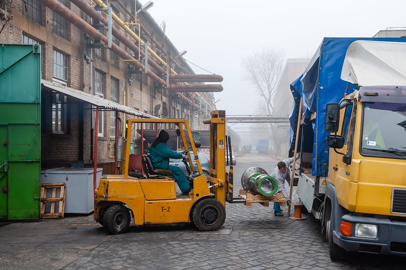 Forklift driver at Csepel Works #4514