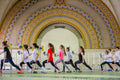 Fencing training at the Dózsa György Street synagogue #4570