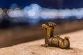 Mini statue of the main insect on the Danube bank #4637