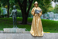 Living statue on Deák Ferenc Square #4651