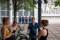Police and young people on Freedom Square #4664