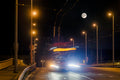 Full moon over Ferdinand Bridge #4685