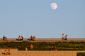 Full moon over the Ethnographic Museum #4709