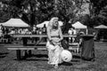With balloons in the City Park #4729