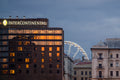 Az InterContinental és az óriáskerék kék órában #4745