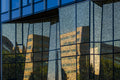 Reflection in the window of Telekom Headquarters #4774