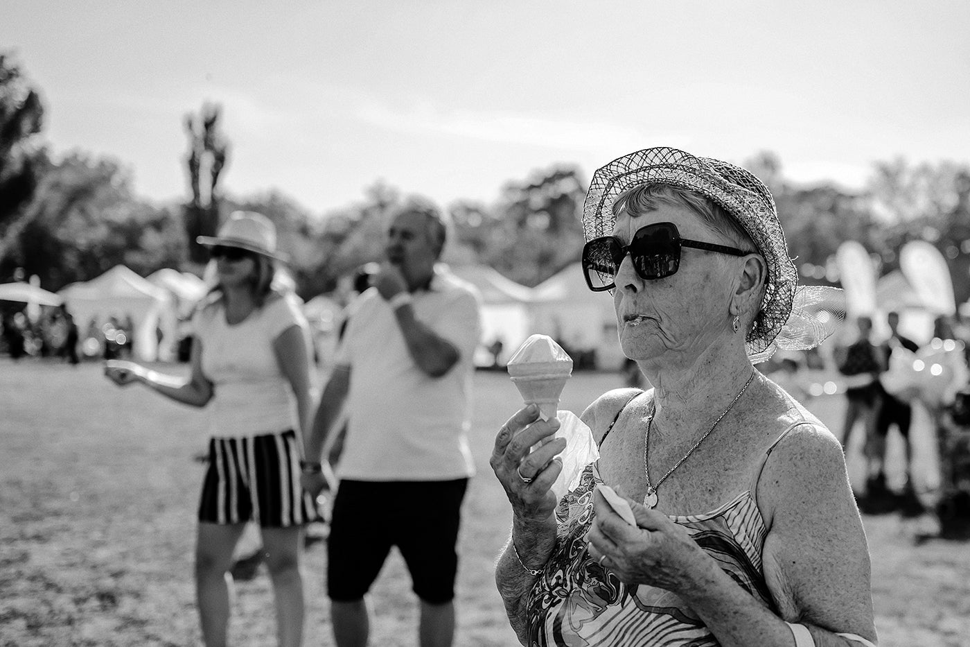 Ice cream in the City Park #4785
