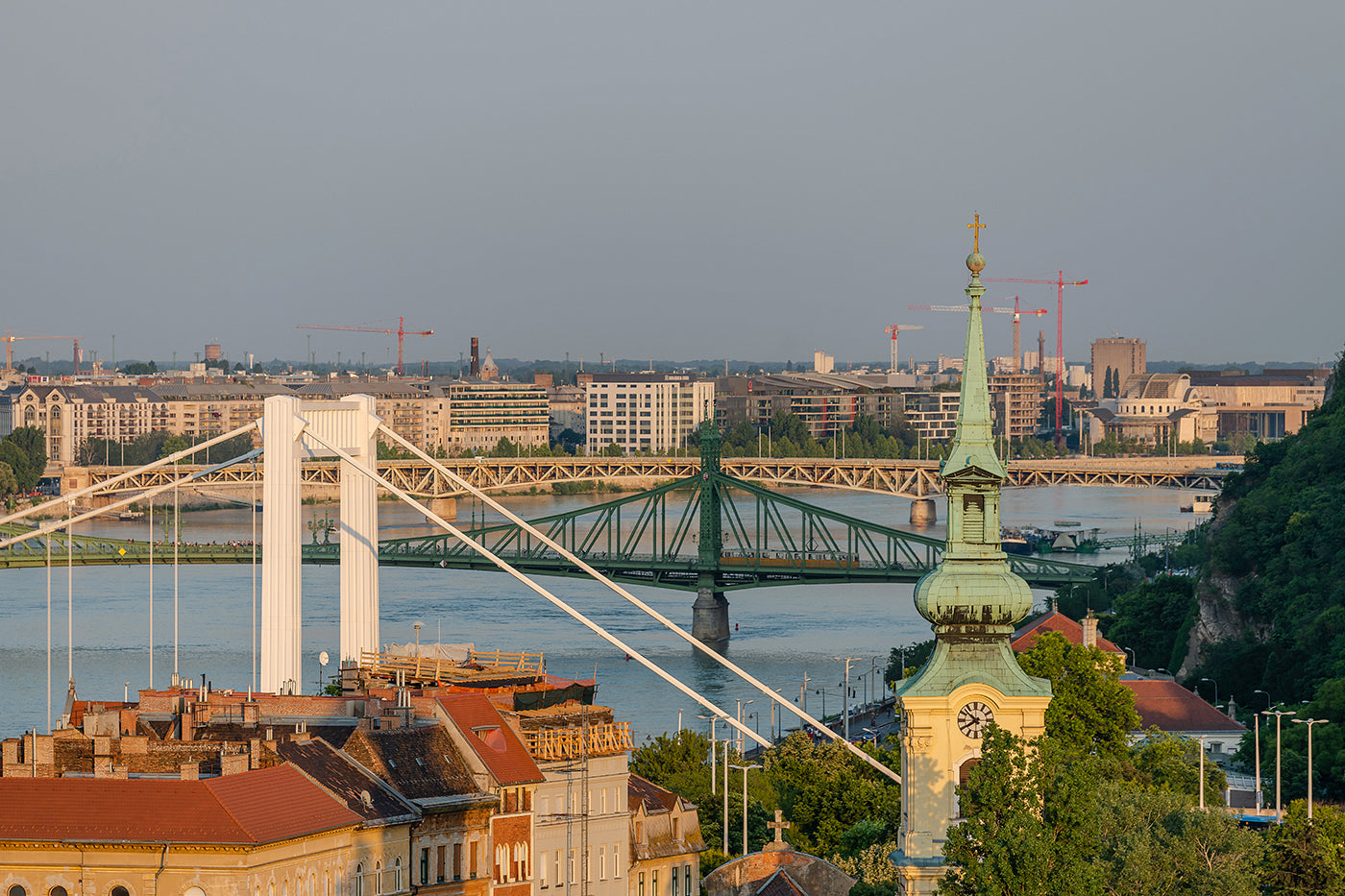 View of Budapest from the Castle #4805