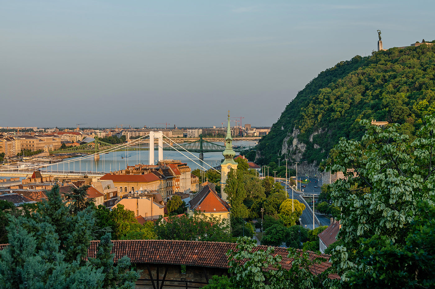 View of Budapest from the Castle #4806