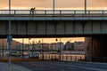 Sunset on the Danube Bank #4851