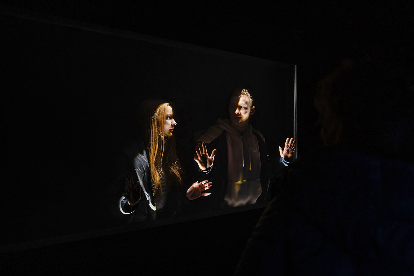 Visitors at the Light Art Museum #4858