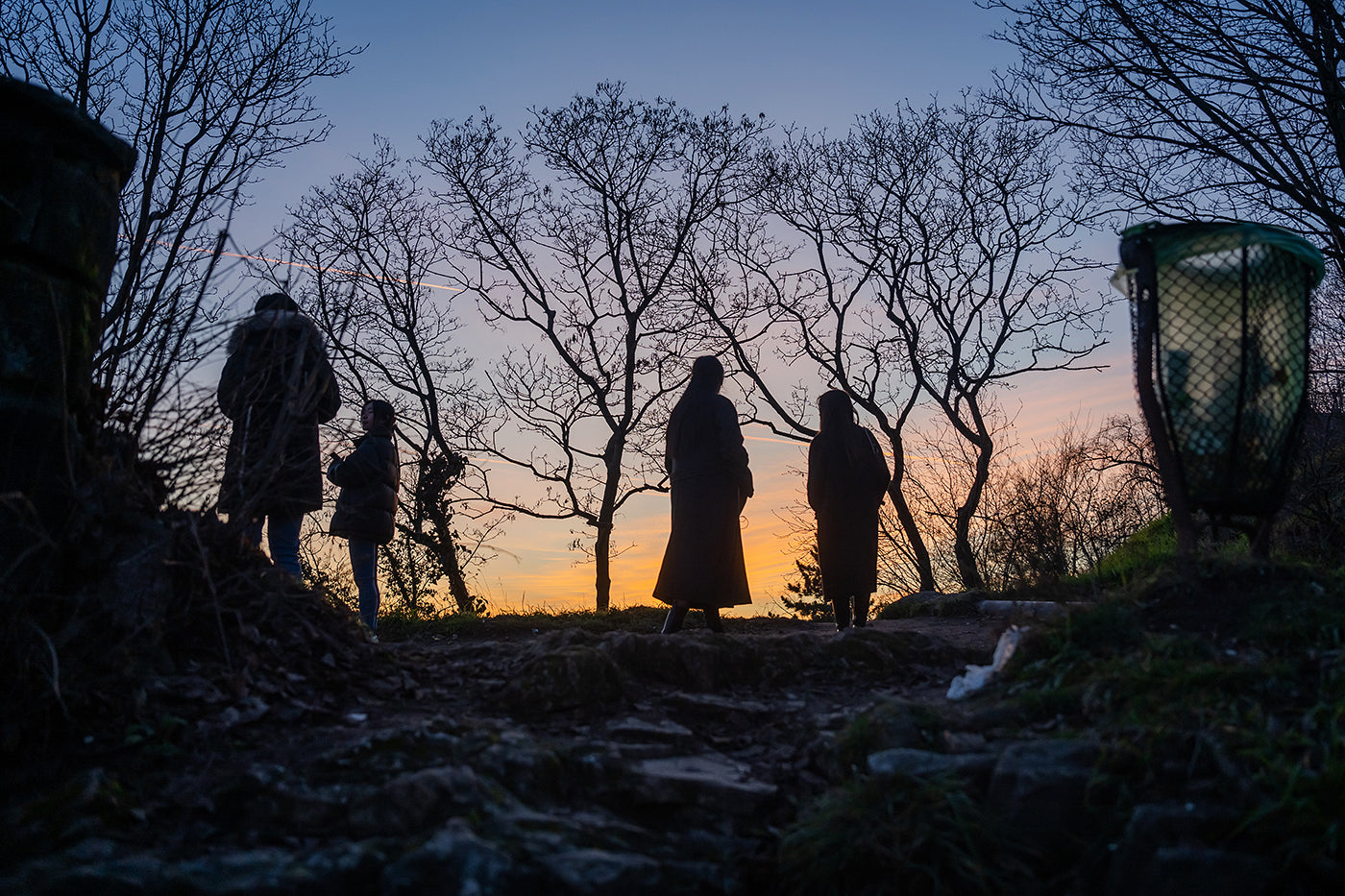 Tourists on Gellért Hill #4900
