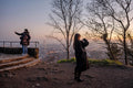 Tourists on Gellért Hill #4902