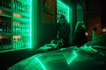Green lights in Újlipótváros #4957