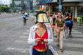 Sun protection on Kálvin Square #5178
