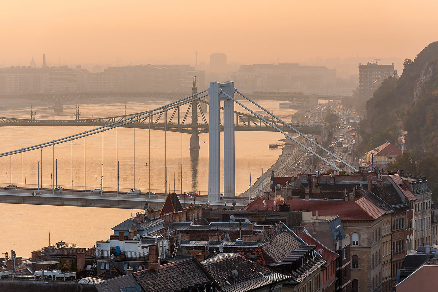 Dawn view from Buda Castle #5190