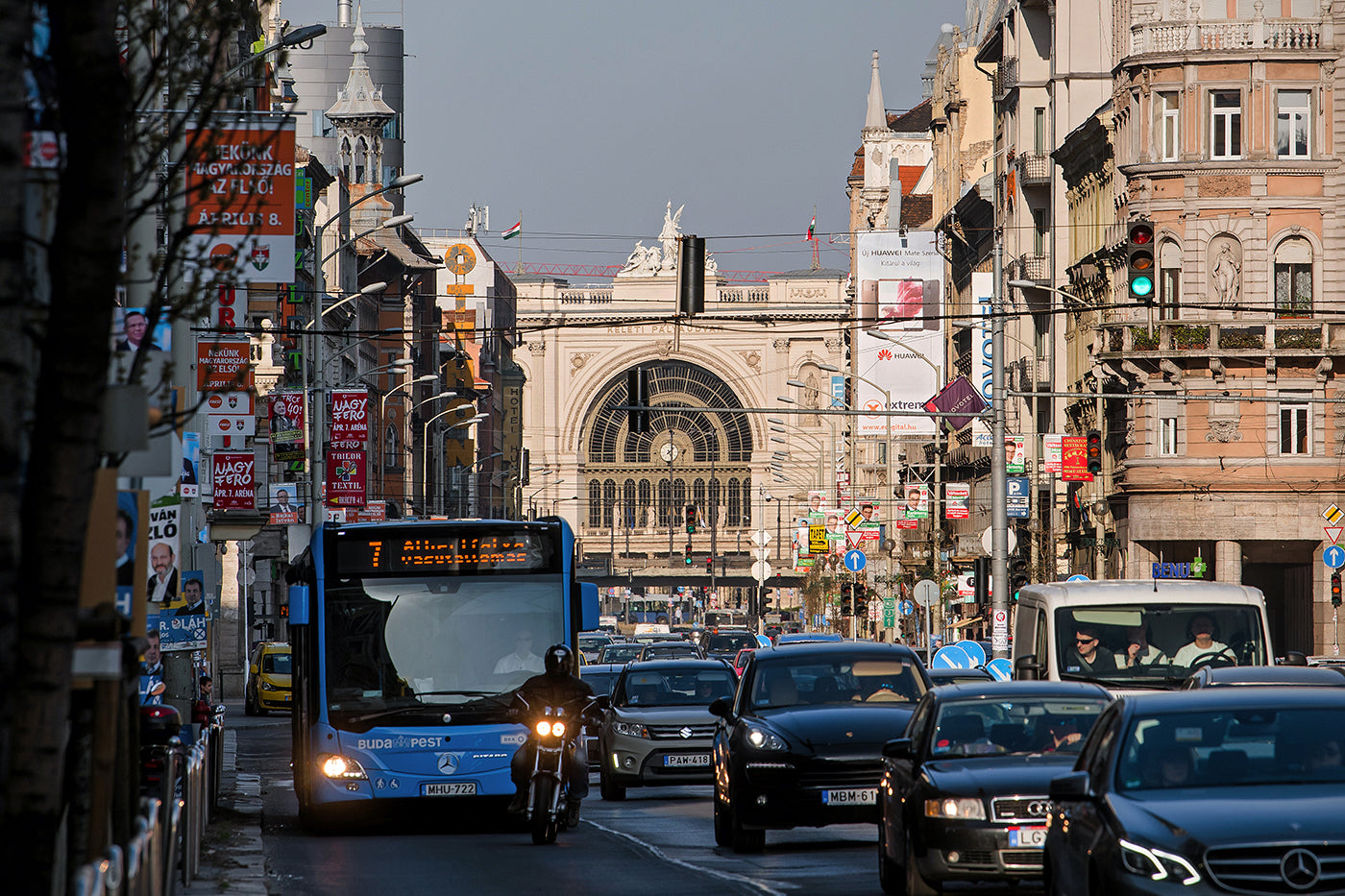 Keleti pályaudvar a Blaháról #5218