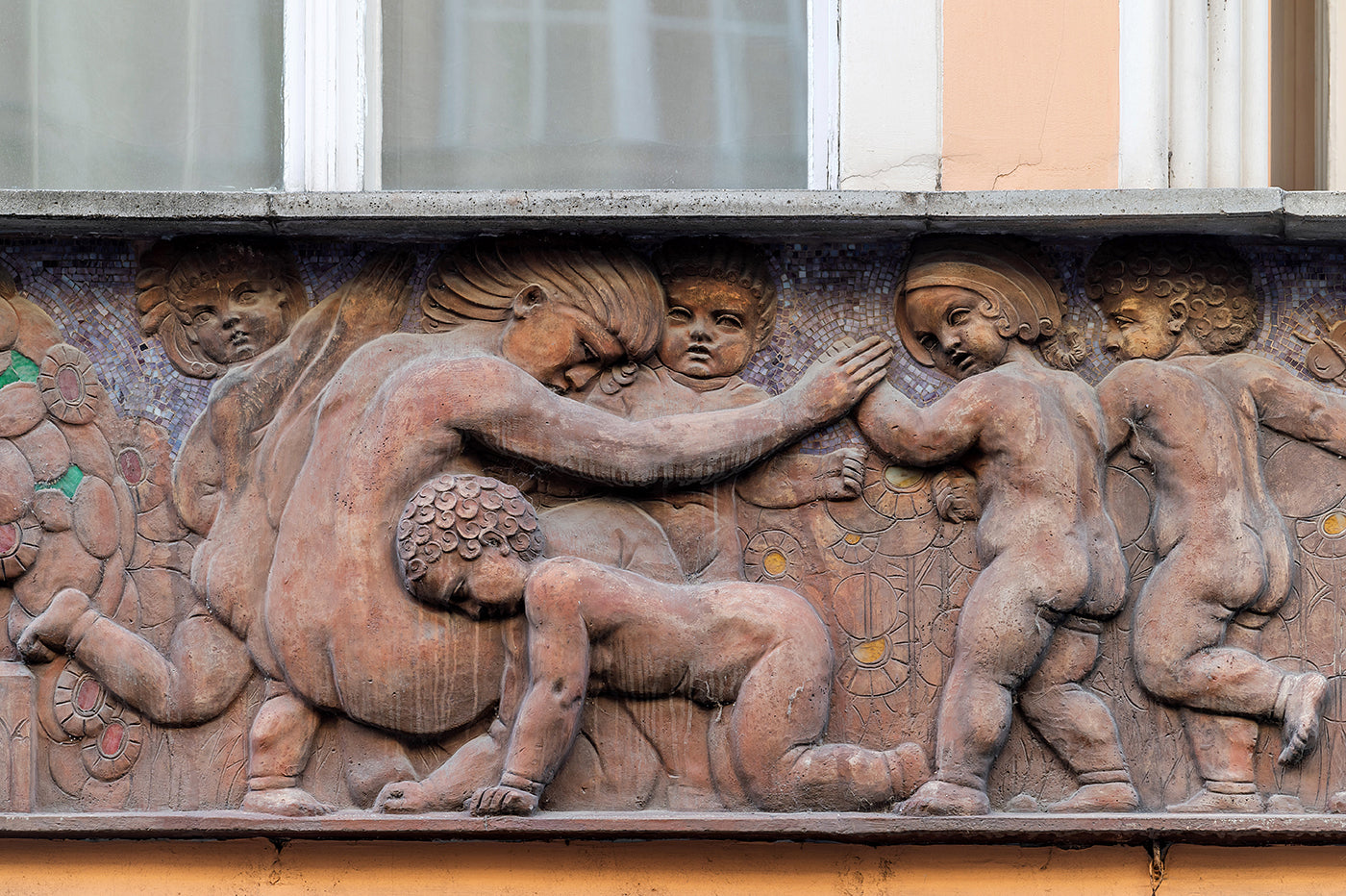Akácfa Street 20. Facade detail #5259