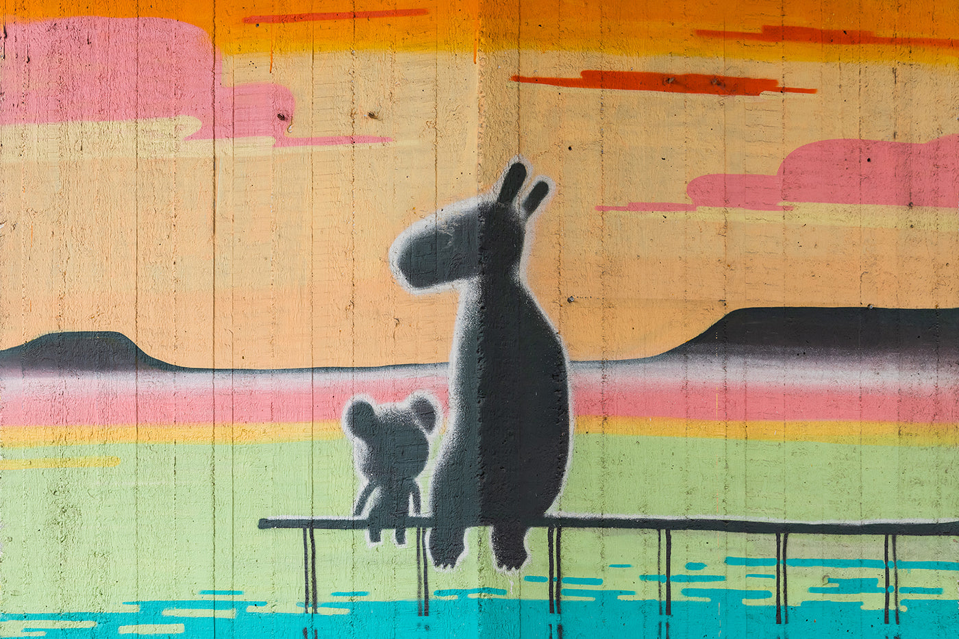 Street art at the BAH junction #5268