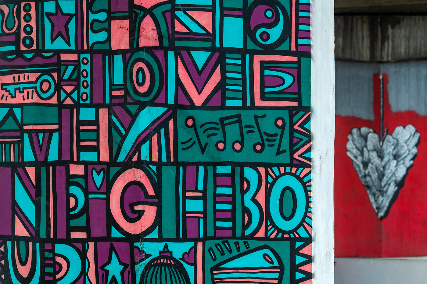 Street art at the BAH junction #5271