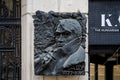 Ady Endre relief in Veres Pálné Street #5305