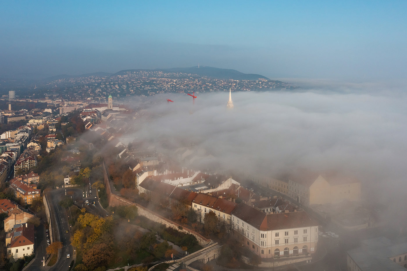 Fog over the Buda Castle District #5410