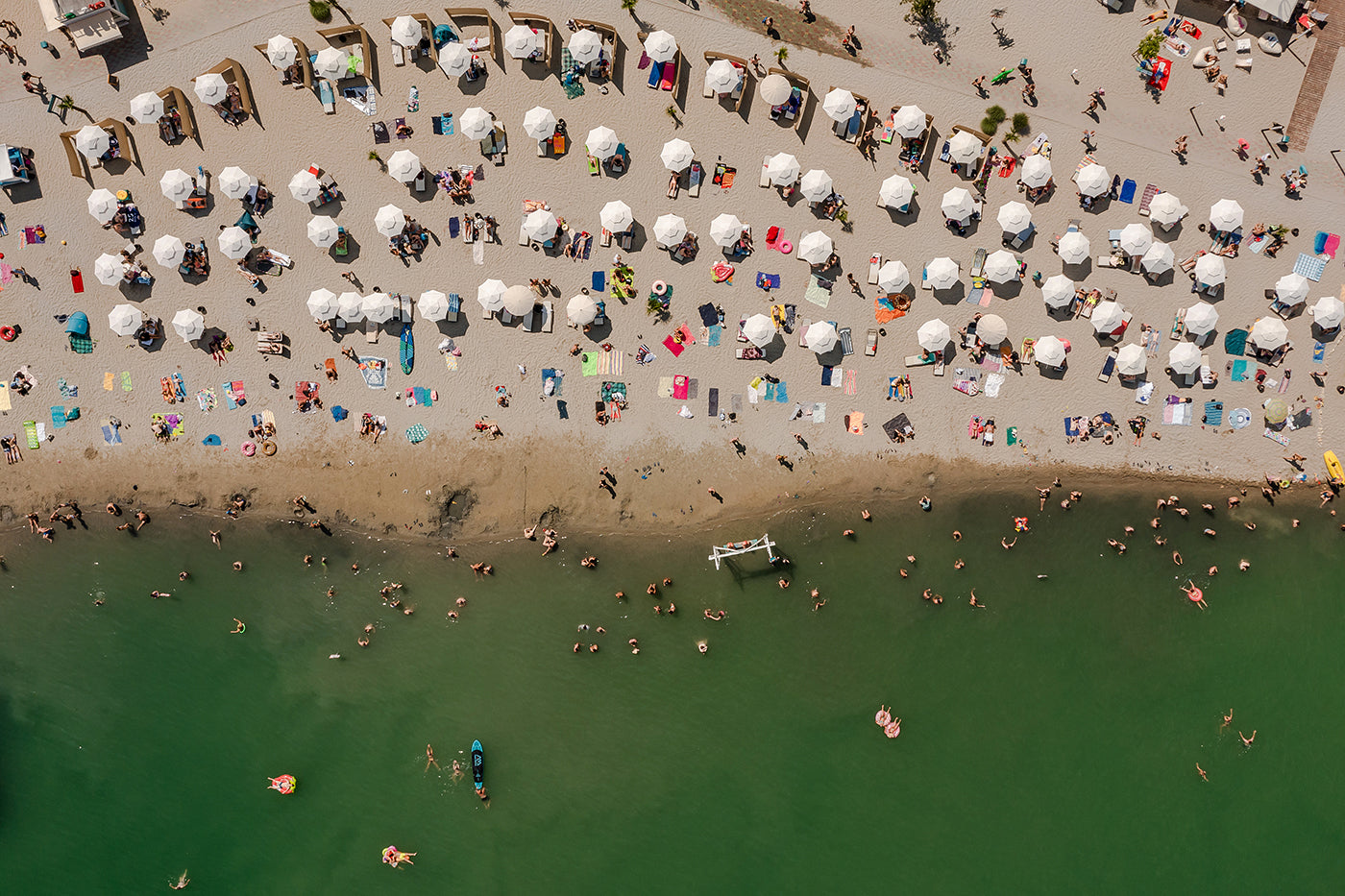 Lupa Beach felülnézetből #5423