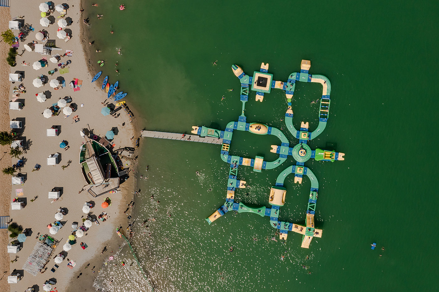 Lupa Beach felülnézetből #5428