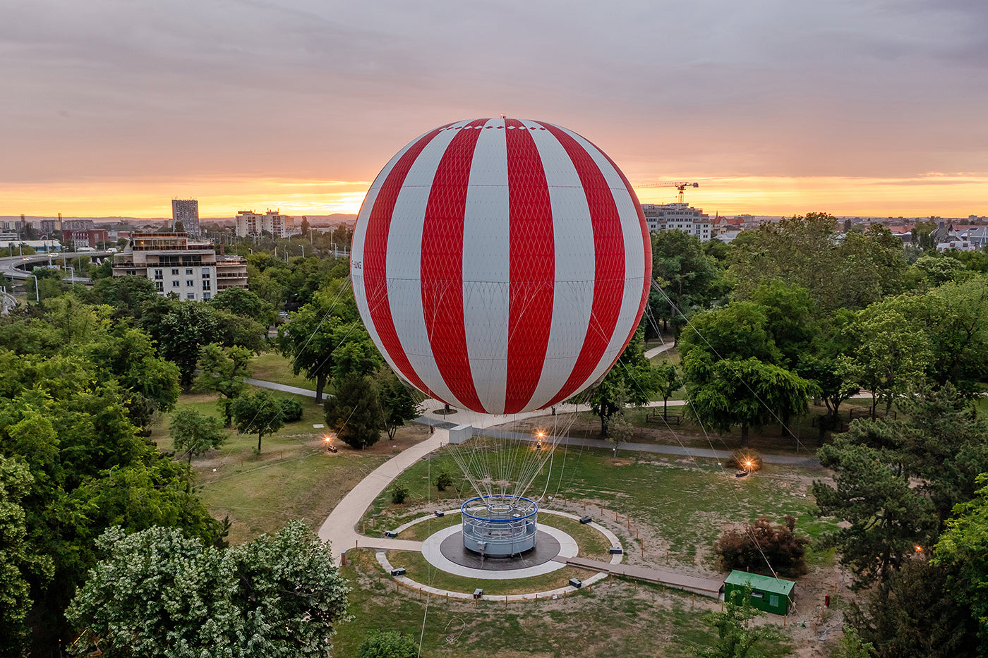Hőlégballon a Városligetben #5448