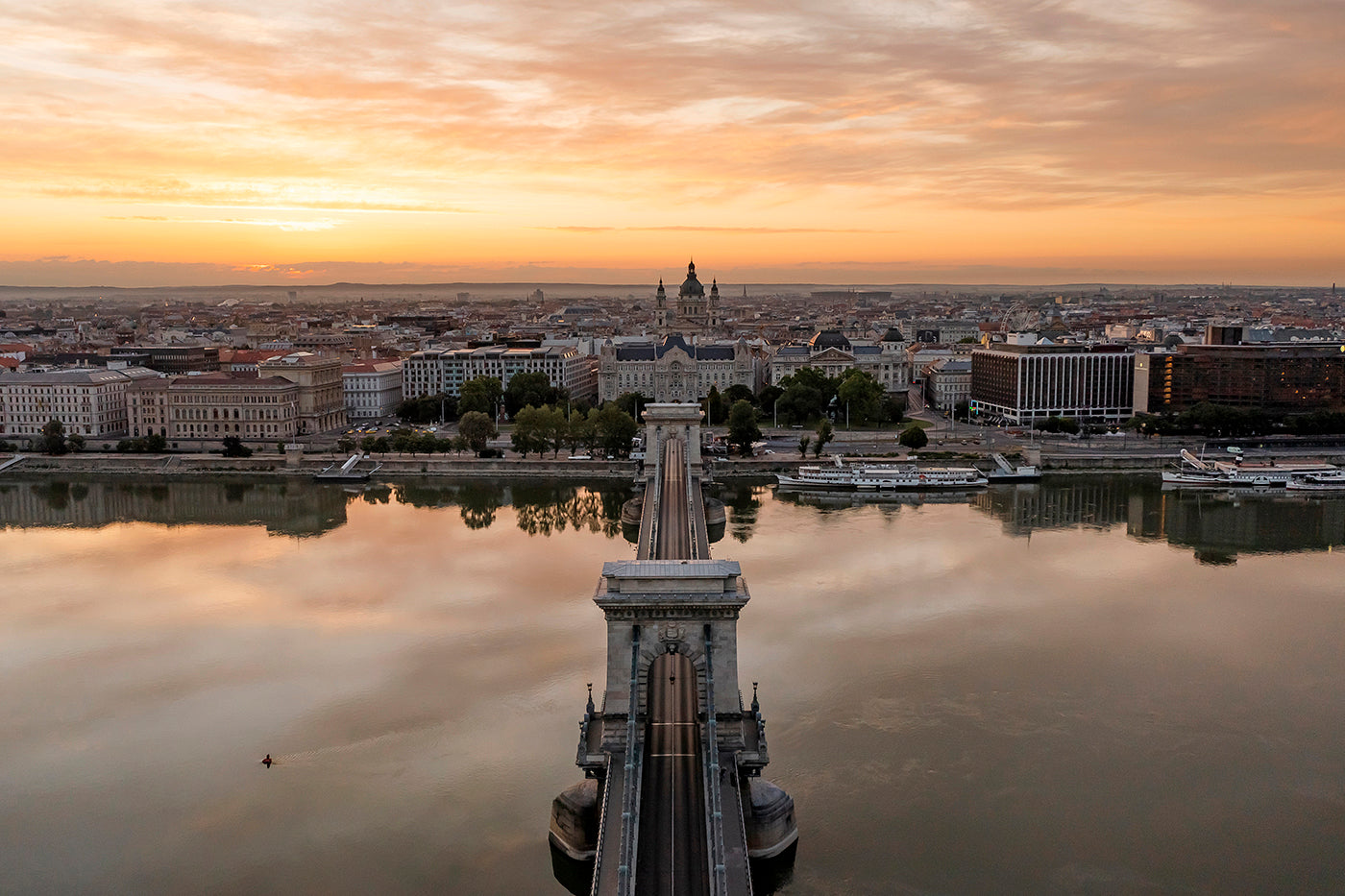 Chain Bridge at sunrise #5465