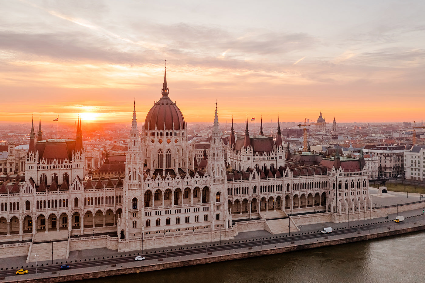 Parliament at sunrise #5502