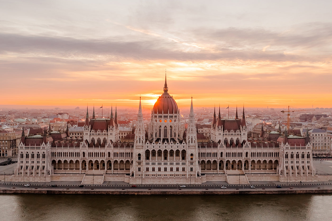 Parliament at sunrise #5503