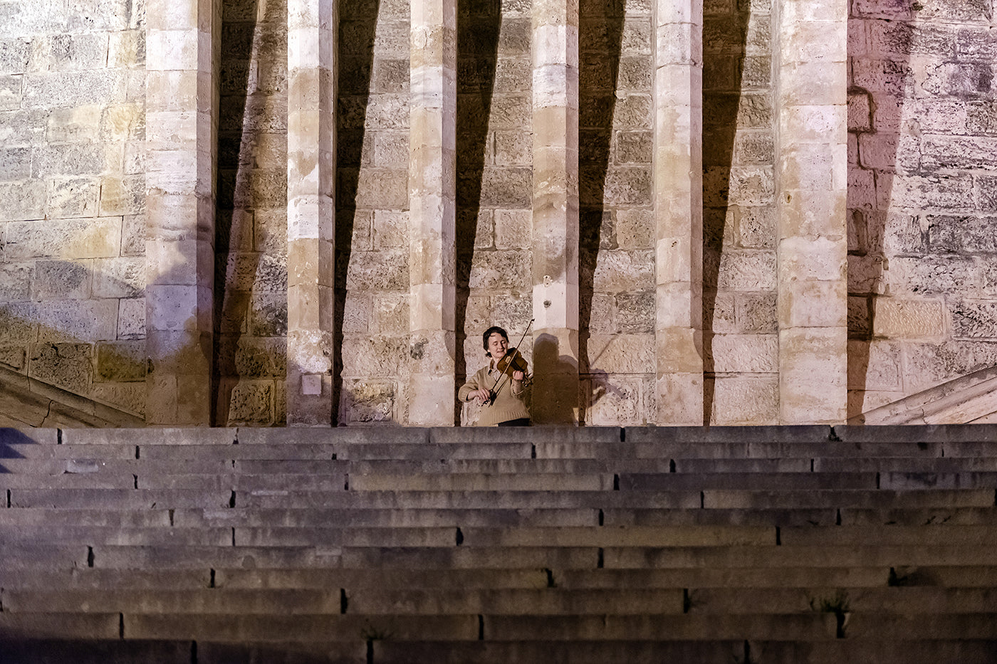 Violinist at the Fisherman's Bastion #5620