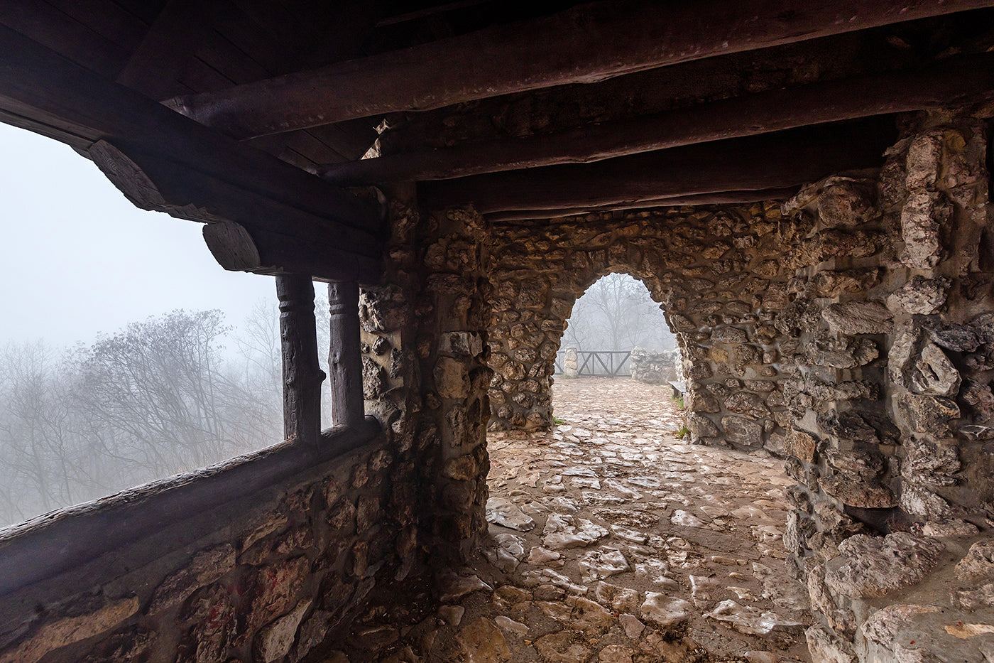 The foggy Árpád lookout #5656