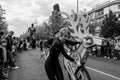 Giant puppets on Andrássy Avenue - Abstract Budapest International Contemporary Puppet Festival #5714