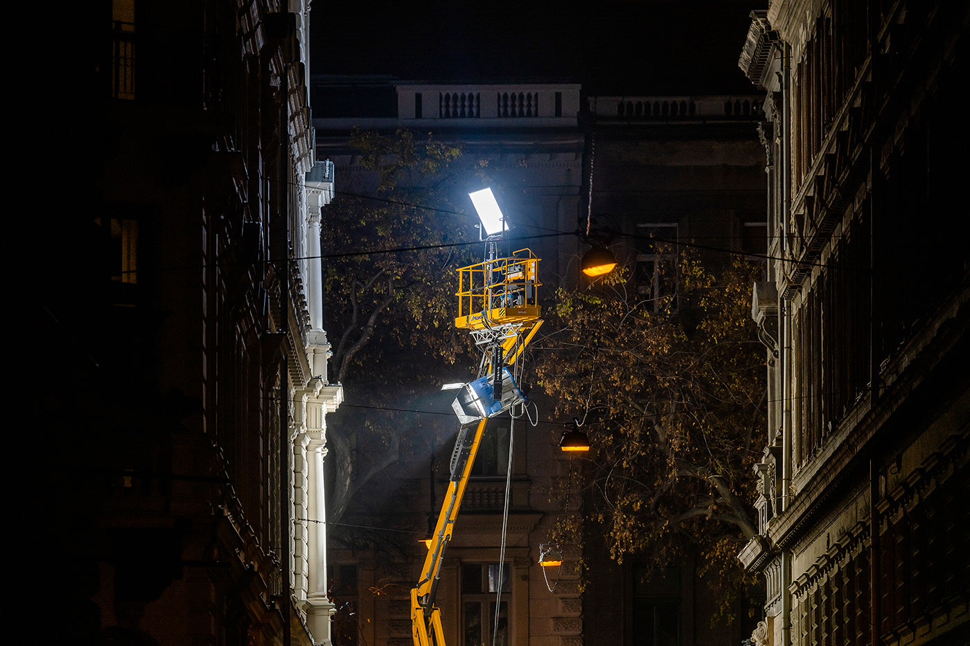 Filming in the city center #5742