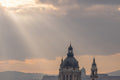 Basilica and Buda Castle from the 360 ​​Bar #5775
