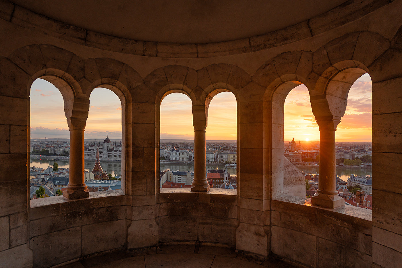 Panorama from the Fisherman's Bastion #5781