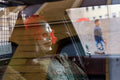 Masked backrest in a car on Ráday Street #5797