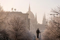 Parliament in the morning mist #5910