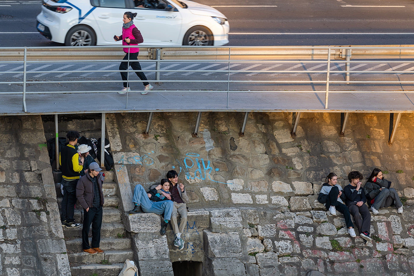 Young people by the Danube #5909